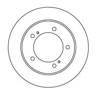 NF PARTS Bremžu diski 205201NF